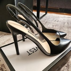 Nine west sling back pumps